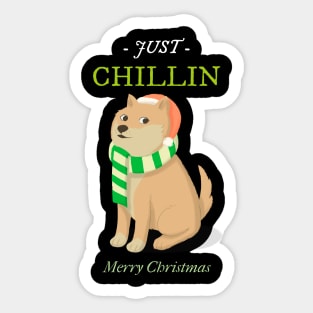 Pet Christmas Sticker